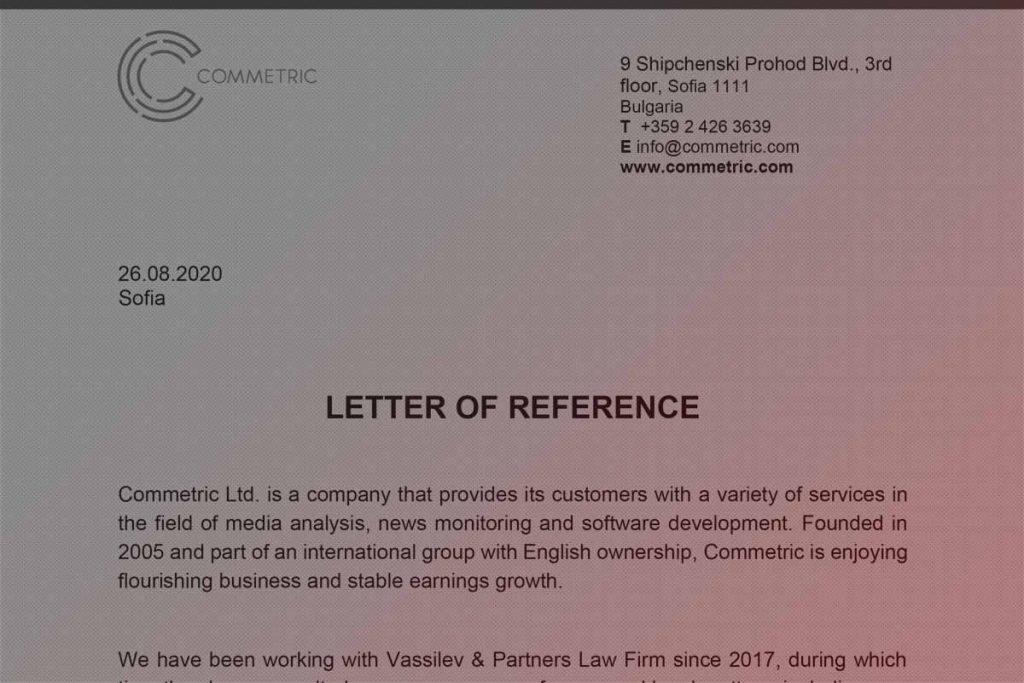 Commetric Ltd.